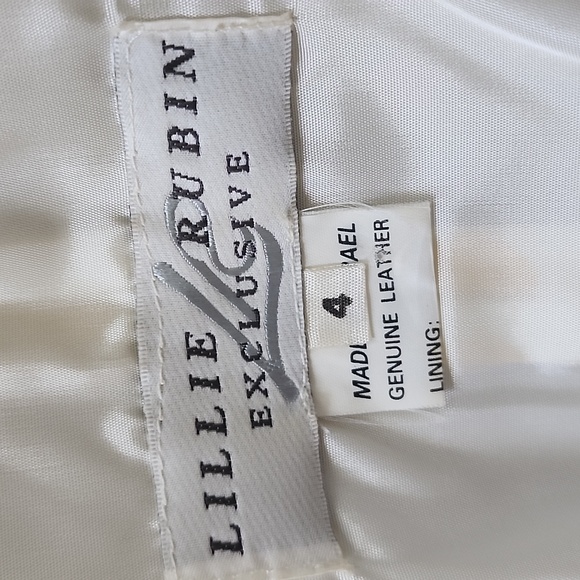 Vintage Lillie Rubin Leather Jacket - Picture 5 of 7